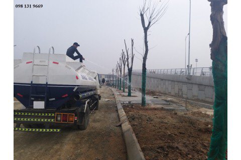 Đơn vị cho thuê xe tưới cây tại Bắc Ninh